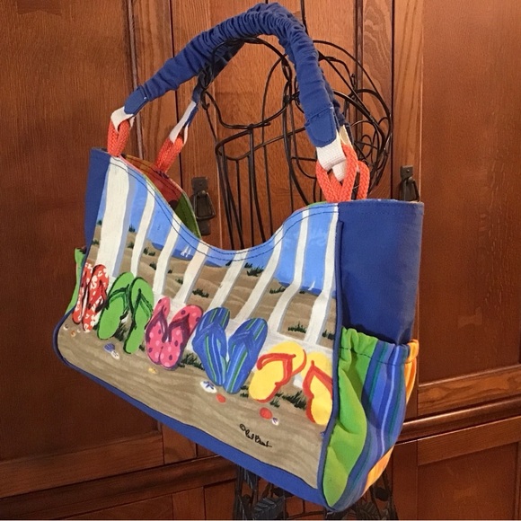 Artist Paul Brent Flip Flop Tote - Picture 3 of 16